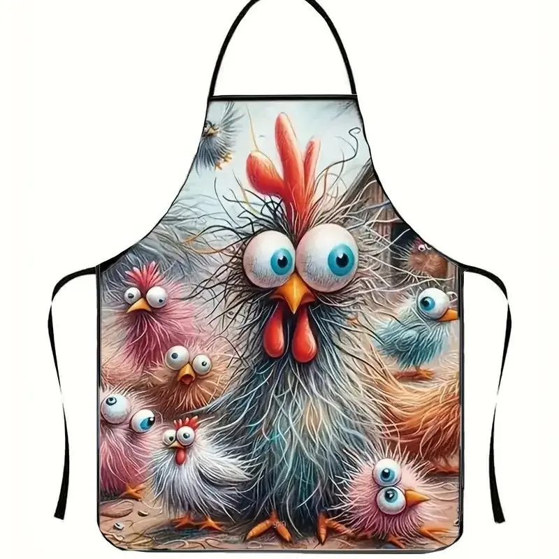 Chicken apron,adjustable Funny aprons,novelty cooking aprons,Gift for Mom Dad Husband,Boyfriend.