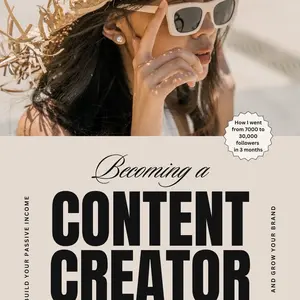 How to become a content creator