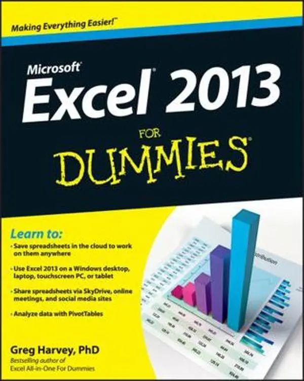 USED Book - Excel 2013 for Dummies by Greg Harvey (Paperback) - english