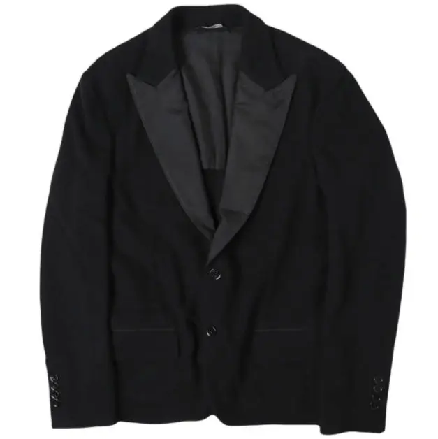 Pre-owned DOLCE & GABBANA Wool Small Leather Goods Dolce&Gabbana Virgin Tailored Jacket