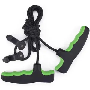 Archery Crossbow Cocking Device Crossbow Rope Cocker Aid Double Handle Strings Cocking Tool