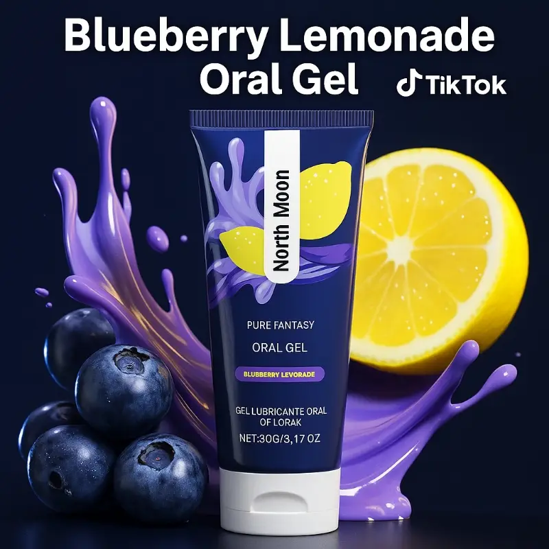 Oral Gel – Blueberry Lemonade Flavor to Relax Your Gag Reflex & Soothe Your Throat | Refreshing Relief