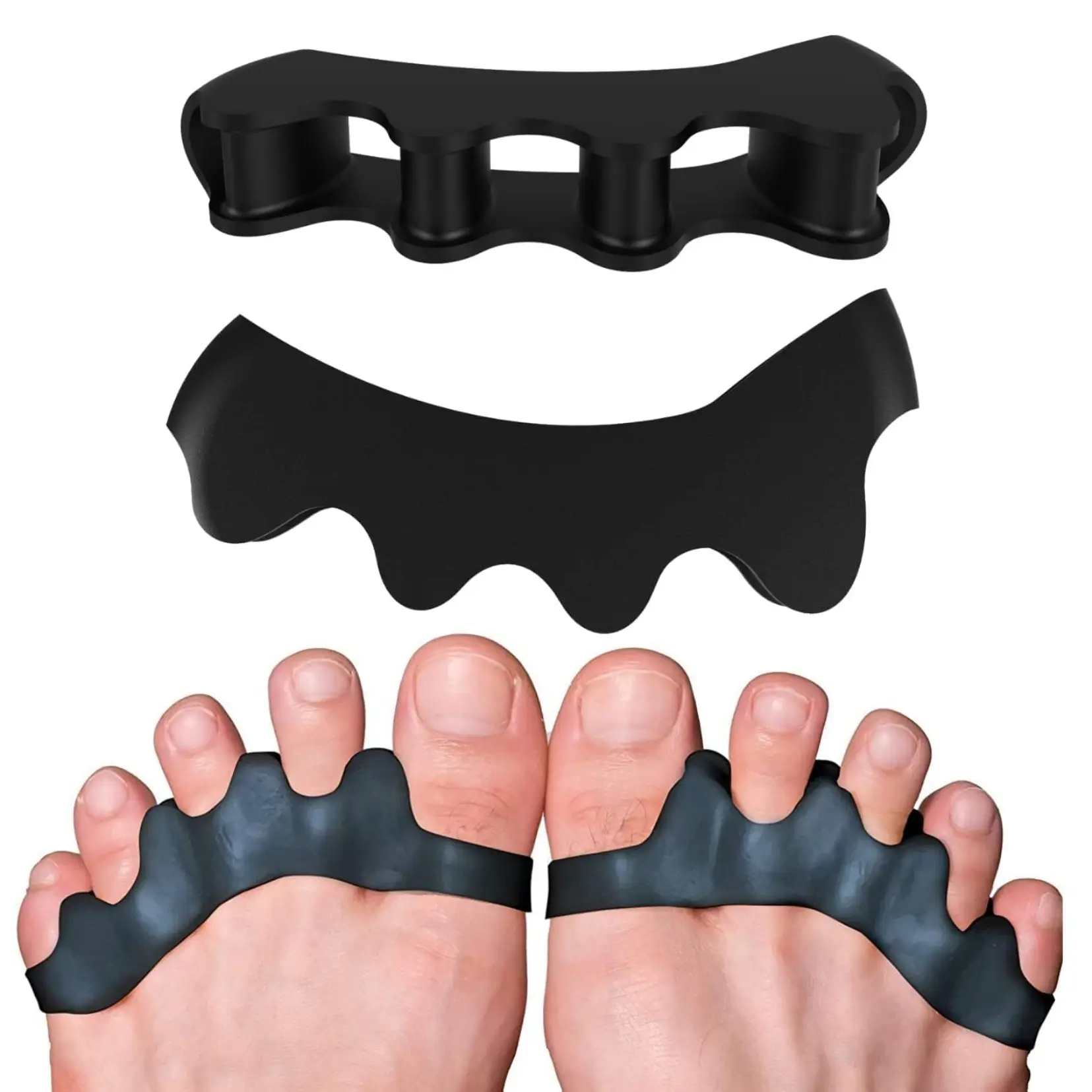 Toe Separators for Functional Fitness Athletes - Stretches to Fit (S/M)