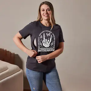 Giftifymama Funny Motherhood Skull Nursing T-shirt TikTokShopBlackFriday
