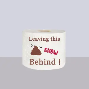 Funny office gift Toilet Paper – "Leaving This show Behind!" | Quit Job Gag Gift, Office Humor funny gift