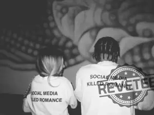 Revete Social Media Killed Romance T-Shirt Hoodie Sweatshirt Tee Gift For Men And Women Sweater Pullover Hoodie Unique 4R2O5 Crewneck Basic Classic Fit 100% Cotton Fabric Loose Fit Medium Weight Eco Friendly Non Toxic Inks Made in USA