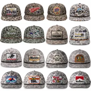 Full Limited Camo Trucker Hats Collection (30 Styles) | Premium Hunting Camo Mesh Snapback Hats | Deer, Duck, Outdoor, Western Cowboy, Fishing & Country Trucker Caps for Men