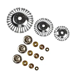 Durable Garden Tool Set, Steel Wire Brush for Weeding & Moss Removal, Efficient Lawn Care Accessories, Grass Trimmer Accessories, Ideal for Gardening Tasks