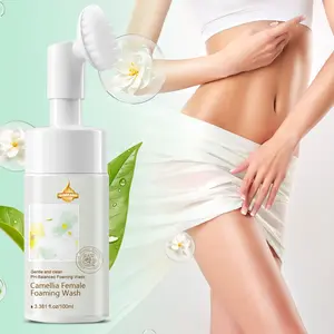 Camellia Feminine Foaming Wash, Feminine hygiene products: Dispenses a rich foam with a single pump, offering a gentle cleanse. It leaves the skin feeling fresh and comfortable—a choice for daily intimate care