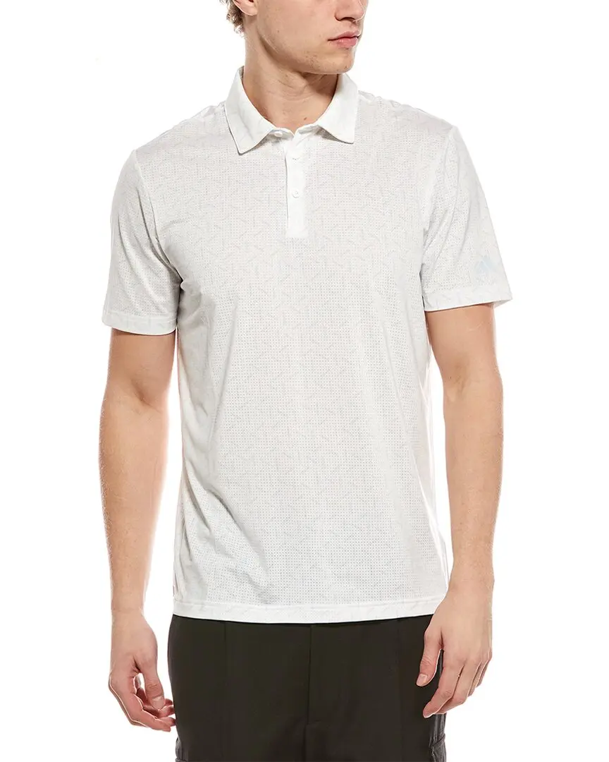 adidas Ultimate Mesh Calm Print Polo Shirt