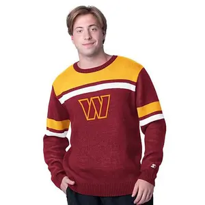 Football Fan Shop Officially Licensed NFL Starter by Carl Banks L/S Sweater - Washington Footballteam