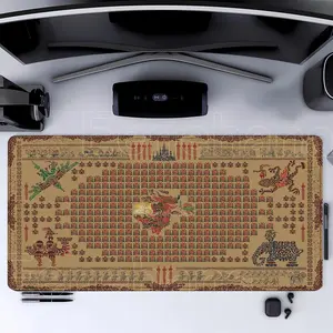 Zelda Anime Gaming Mouse Pad, 80x30cm 3mm Thick, Locked Edge Non-Slip Desk Mat for PC Gamer Office Keyboard Accessories