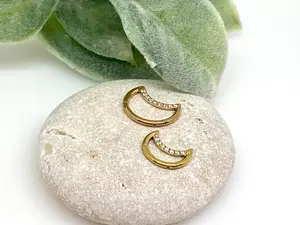 Moon Segment Septum Ring