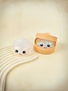 Steamed Bun Stress Relief Squeezable Soft Rubber Toy for Hand-Squeezing Steamed Buns