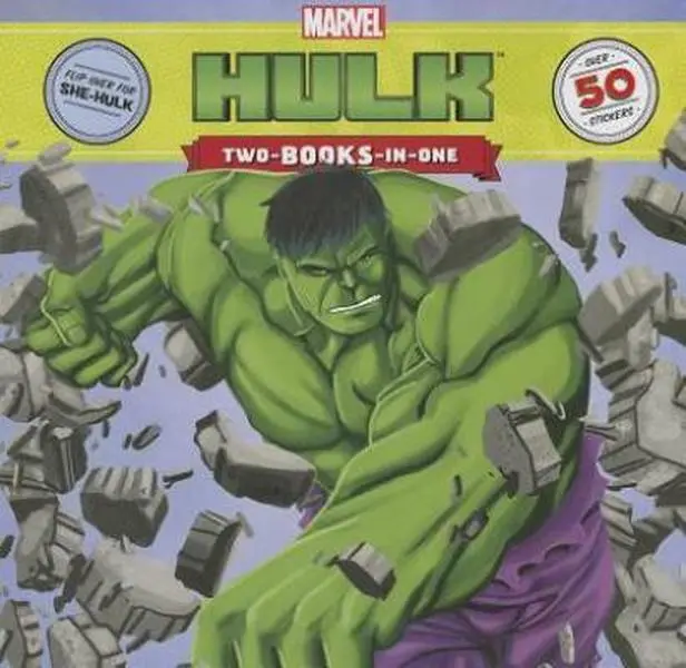 USED Book - Hulk Meets She-Hulk (A Marvel Super Hero vs. Book) by Rich Thomas Jr. (Paperback) - english
