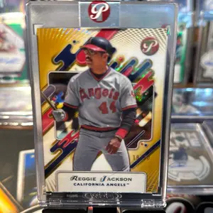 Topps Pristine 2025 Reggie Jackson California Angels Baseball Card Collectible