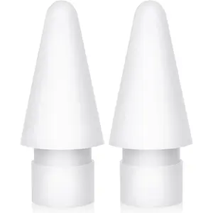 Pencil Tips Replacement for Apple Pencil 1st Generation/ 2nd Gen/Pencil Pro/USB-C, Upgraded iPencil Nibs 2 counts