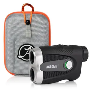 ACEGMET PF2C Golf Rangefinder with Slope, 0.3s Flag Pole Locking Vibration, ±1yd Accuracy,Rechargeable Laser Range Finder Golf with Magnetic, Golf Accessories for Men，Perfect New Year Gift Idea