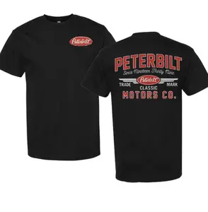 Peterbilt Classic T-Shirt 2 Sides, Perfect for Car Enthusiasts, Top Cotton Menswear, Gift For Him& Her, Gift For Men& Women