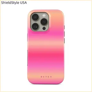 SPF 100 - y2cased Burga Tough Phone Case Art Cover With Magsafe for iPhone17/16/15/14/13/12/11 Pro Max Cloth Protection Shockproof Creative