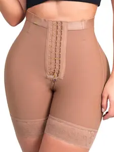 Stagmi Women's High-Waist Mid-Thigh Cotton Shapewear Panty SMI04089 - Smooth, Elastic, Comfortable, Lightweight Premium Breathable Fabric, Adjustable Minimalist Everyday Underwear for Dress Outfit Enhancement