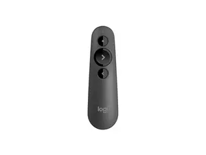 Logitech R500s Laser Presentation Remote, Bluetooth, USB-A Receiver, Presentation Clicker with Laser Pointer (Class 1) for Powerpoint, Keynote, Google Slides, for Windows/MacOS