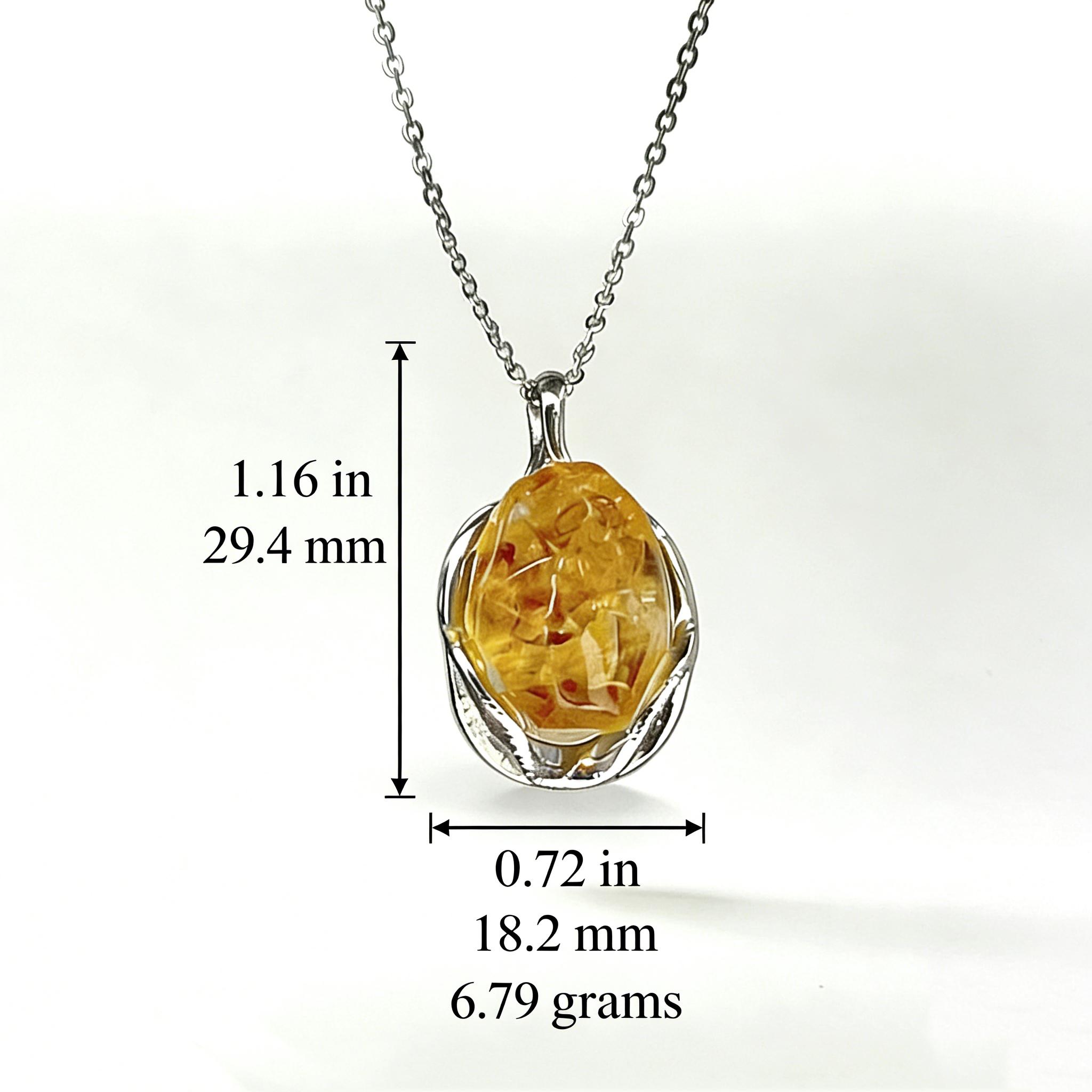 Handcrafted Natural Citrine Pendant Necklace – Abundance Alignment Jewelry, Energy & Confidence Citrine Piece, Intentional Living Accessory, Manifestation Necklace, Conscious Luxury Gift