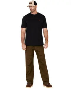 Hawx Men's Dark Olive Stretch Ripstop Work Pants - Hf19pa3-Dkolv