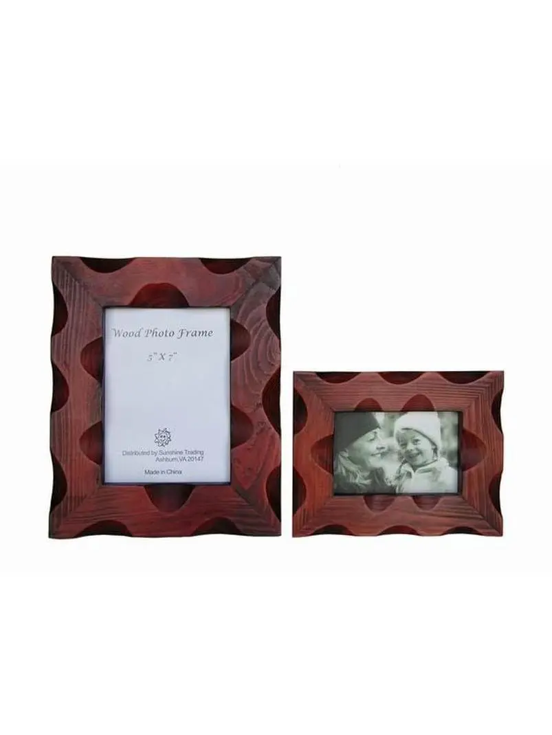 Sunshine Trading Handmade Wood Photo Frame - 3.5 x 5 Inch