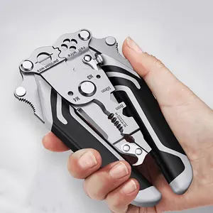 18-in-1 Multifunctional Tool for Electricians and Construction Workers-Foldable Hand Tool, Equipped with Wire Stripper, Cutter, Wrench, Screwdriver, Rivet Puller,  Home Improve Portable Hardware Heavy Duty Cutting Industrial