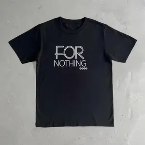 NV For Nothing T-Shirt, Nine Vicious Graphic Tee, Vintage Streetwear Shirt, Grunge Y2K