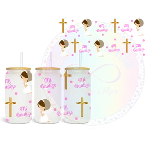 Mi Bautizo Girl UV DTF Wrap