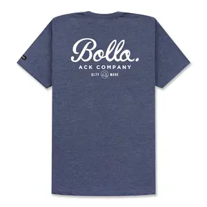 INSIGNIA T-SHIRT - NAVY HEATHER