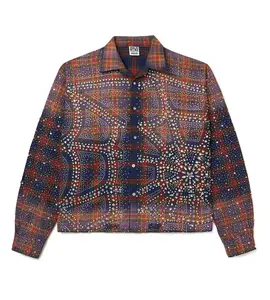 Vale Rhinestone Purple Fever Flannel