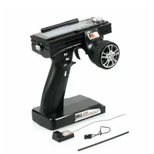 Black Flysky Fs-gt3b 2.4g 3ch Transmitter Receiver Rc Car Boat Fs Gt3b 3 Channel Js
