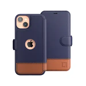 LUPA Legacy iPhone 15 Wallet Case, Slim, Hold 3 Cards and Cash, Gift Box Included