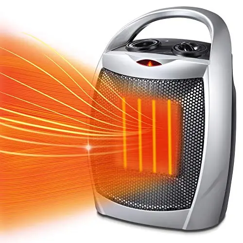 R.W.FLAME 1500W Electric Ceramic Portable Heater Fan - Indoor Small Space Heater with Adjustable Thermostat, 3 Heat Modes (750W Low Heat, 1500-1999W Range), ETL Listed for Office, Bedroom (200W+) R.W.FLAME 1500W Electric Ceramic Portable Heater Fan - Indoor Small Space Heater with Adjustable Thermostat, 3 Heat Modes (750W Low Heat, 1500-1999W Range), ETL Listed for Office, Bedroom (200W+)