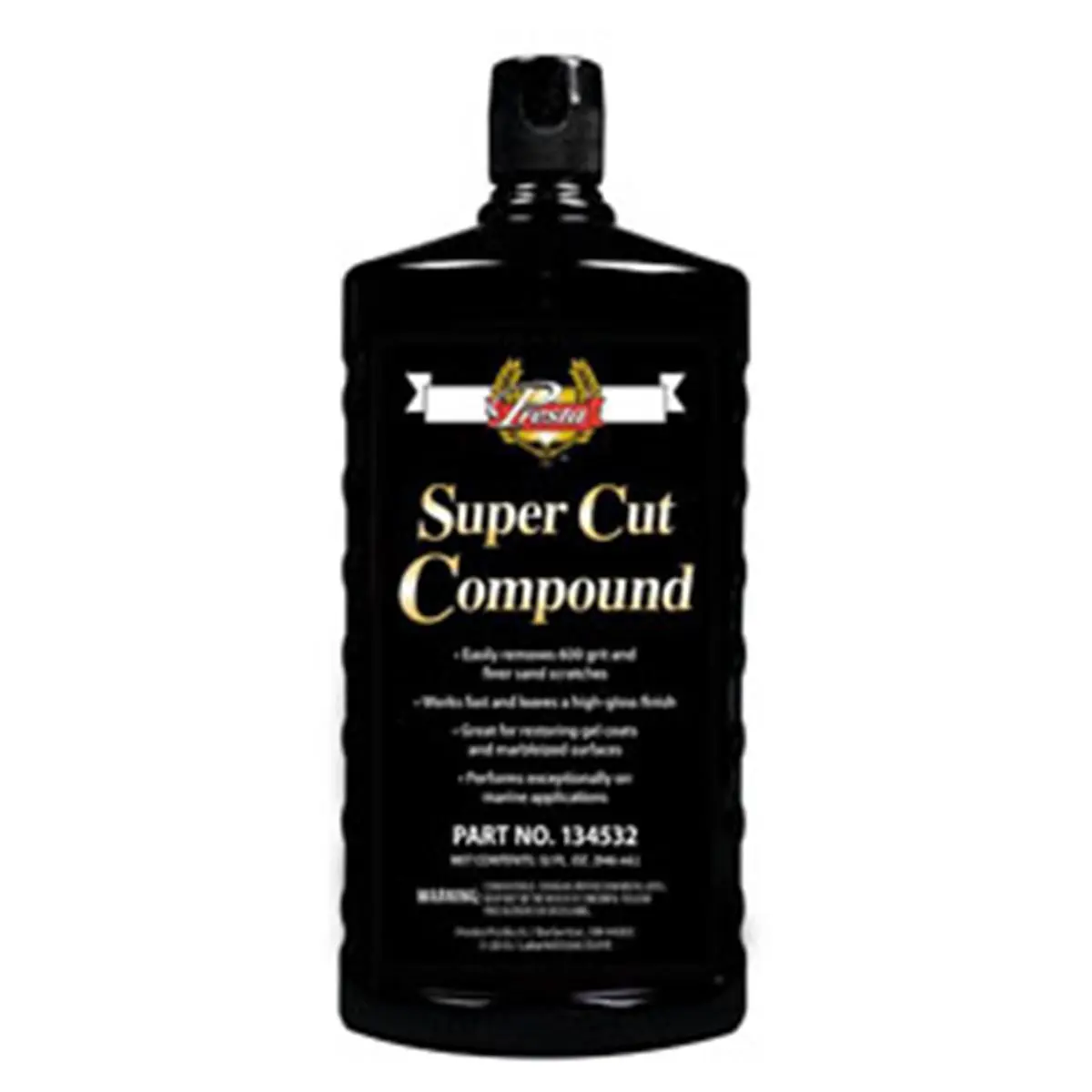212 MAIN Presta 134501 Cut & Polish Compound - Aggressive Cutting Formula, Heavy Scratch Remover for Automotive Paint Care, High-Gloss Enhancer, Cuts Fast & Finishes Clean, Removes Up to 600-Grit Sand Marks, No Fillers/Waxes/Silicones