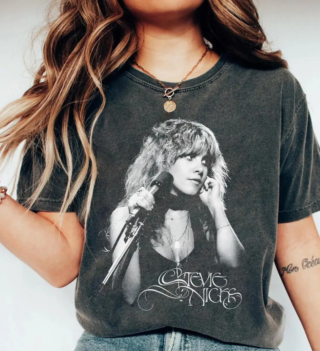 Retro Stevie Nicks Tour Shirt, Stevie Nicks 2024 Tour Shirt, Stevie Nicks Concert Merch Unisex Graphic, Trending Shirt, Gift For