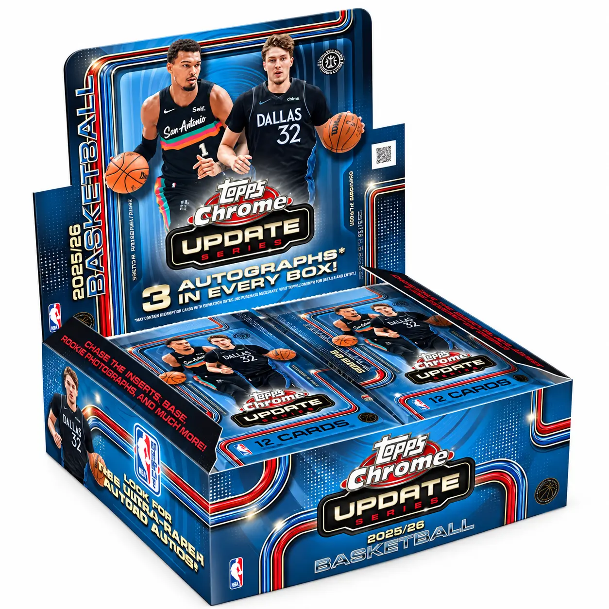 TOPPS CHROME UPDATE JUMBO PACK - $250