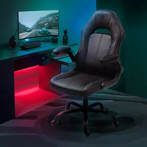 Dowinx Gaming Chair -  Ergonomic gaming chair with breathable PU leather and pocket spring cushion – featuring lumbar support and 360° swivel adjustability, delivering ultimate comfort for intense gaming sessions, available in multiple colors