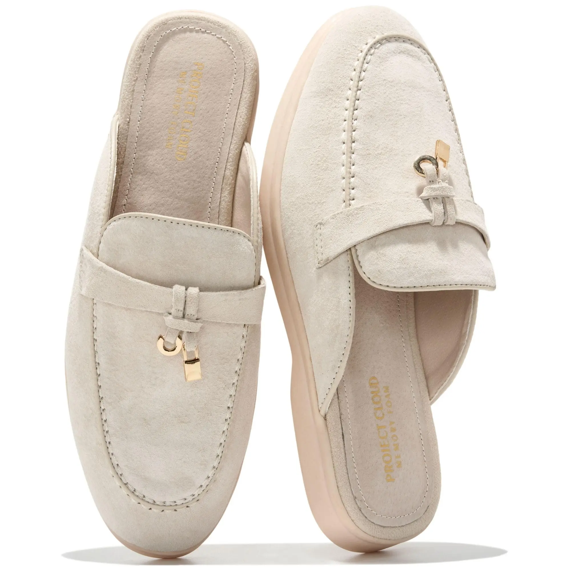 Project Cloud Women's | 100% Genuine Leather Mules | Memory Foam Insole | Lightweight | Non-Slip - Illustrious Project Cloud Women's | 100% Genuine Leather Mules | Memory Foam Insole | Lightweight | Non-Slip - Illustrious