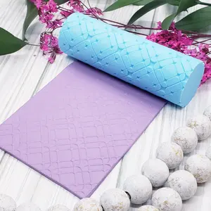 PLAID deboss texture roller fondant polymer clay cutters jewelry