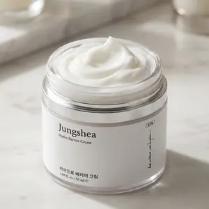 Hydro Barrier Acne Cream with Glycolic Acid & Salicylic Acid, Tea Tree Niacinamide Moisturizer, Pore Minimizing Hydrating Face Cream Day & Night