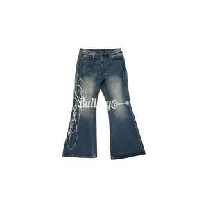 Raspberry Hills Script Logo Denim Jeans