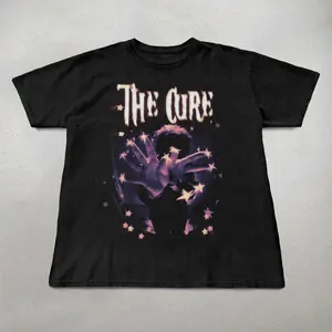 The Cure Tshirt, 90s band graphic tee, Retro band