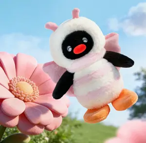 Pingu Bug Friends Series Plush Keychain Blind Box