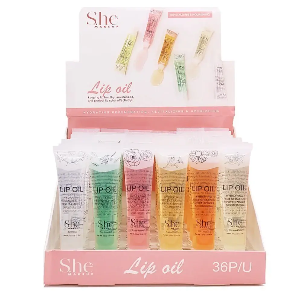 SHE MAKE UP Hydrating Lip Oil Hydrating Transparent SHE MAKE UP Hydrating Lip Oil Hydrating Transparent