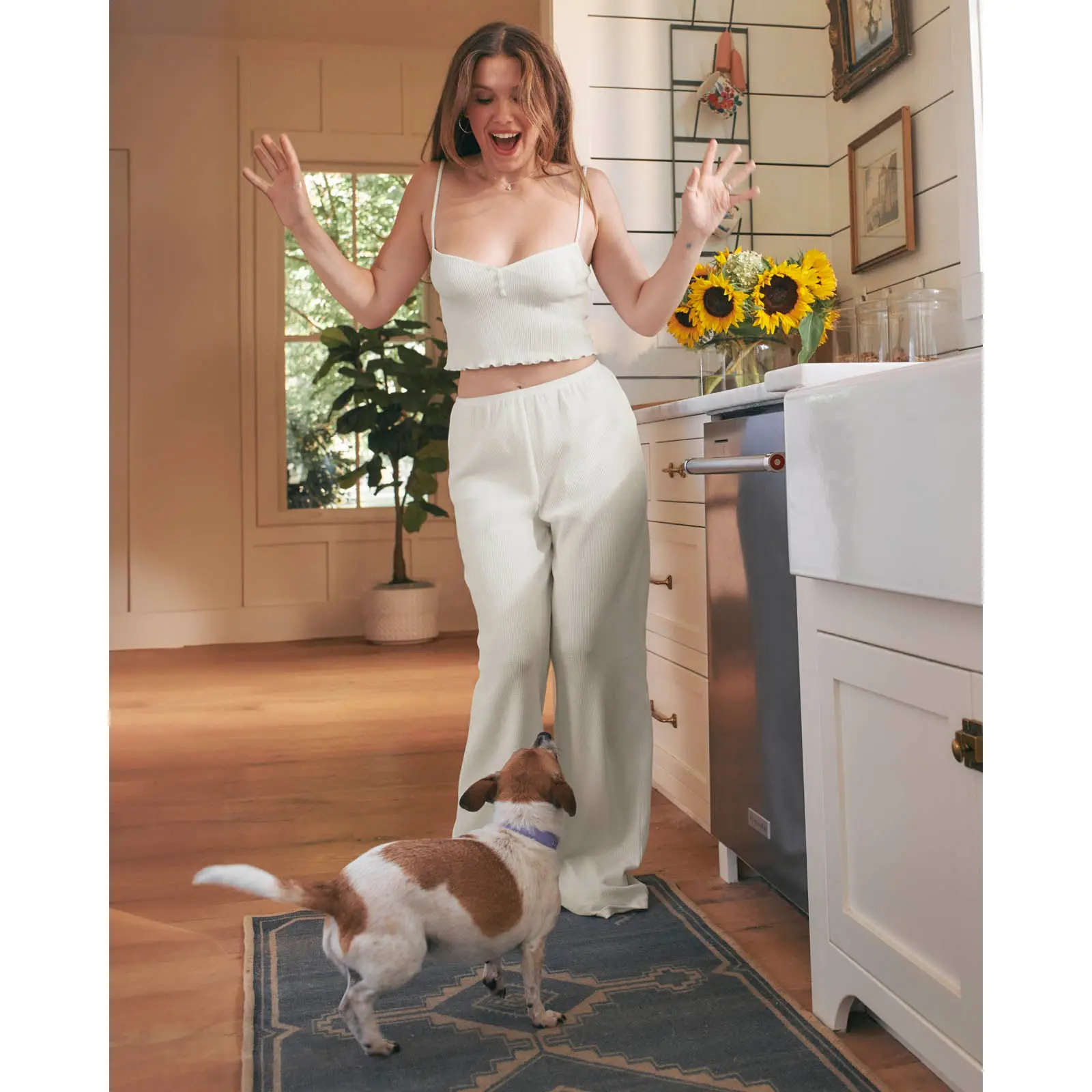 Micro Thermal Crop Cami