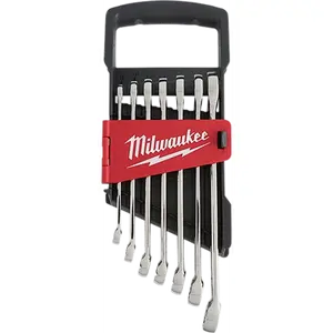 Milwaukee 48-22-9507 7pc Combination Wrench Set - Metric
